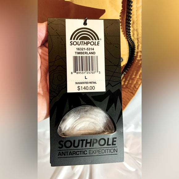 NWT Timberland Southpole Puffy Coat (Large) - Picture 4 of 11